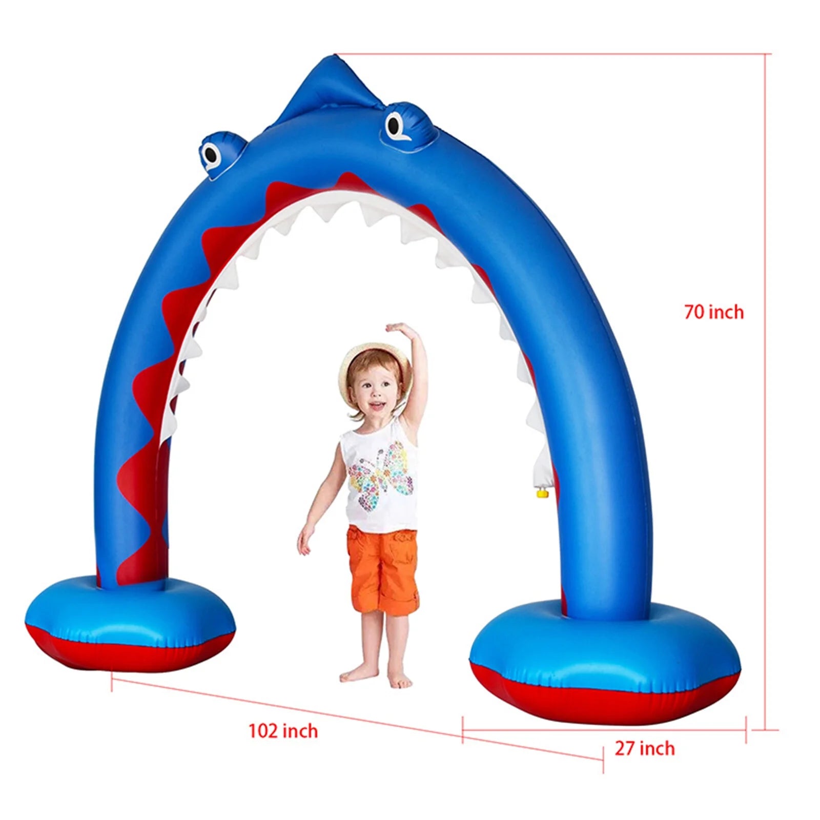 1Pc Children Inflatable Water Toy Lawn Game Prop Z43543