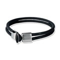 Aqua Titanium Silver 17cm Necklace A5747