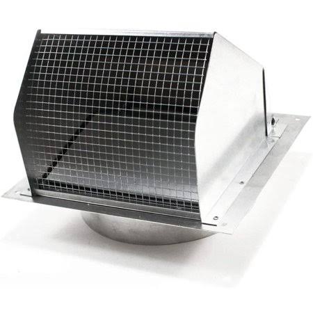 7 Round Aluminum Wall Cap Duct U5698