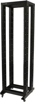 7ft 42U 4-Post Open Frame Server Rack with Casters X8891