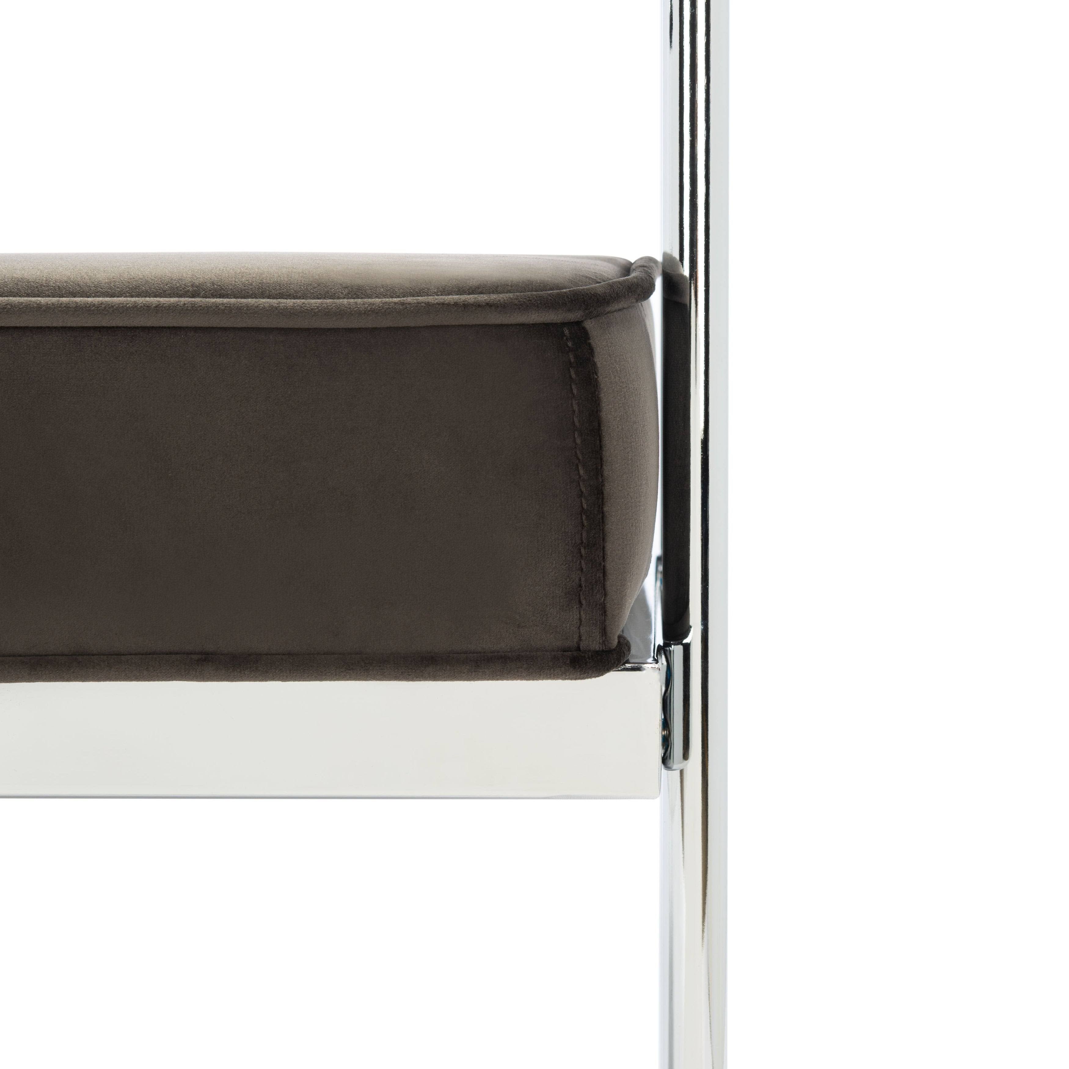 Navy Rectangle Bench with Arms Z590