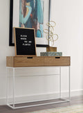Two Drawer Console Table D850217
