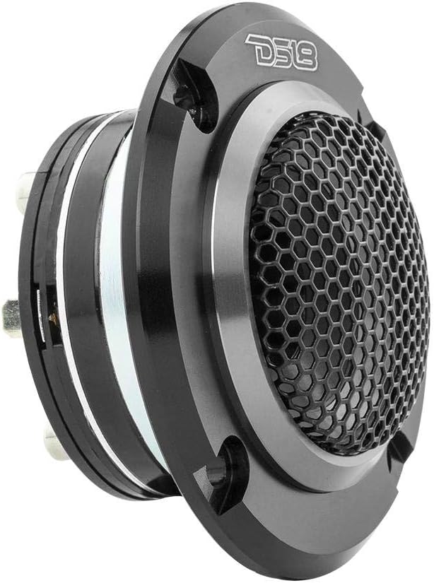 1" 280 Max 140W RMS 4 Ohms Neodymium Super Bullet Tweeter with Built in Crossover, Pack of 2 J8640