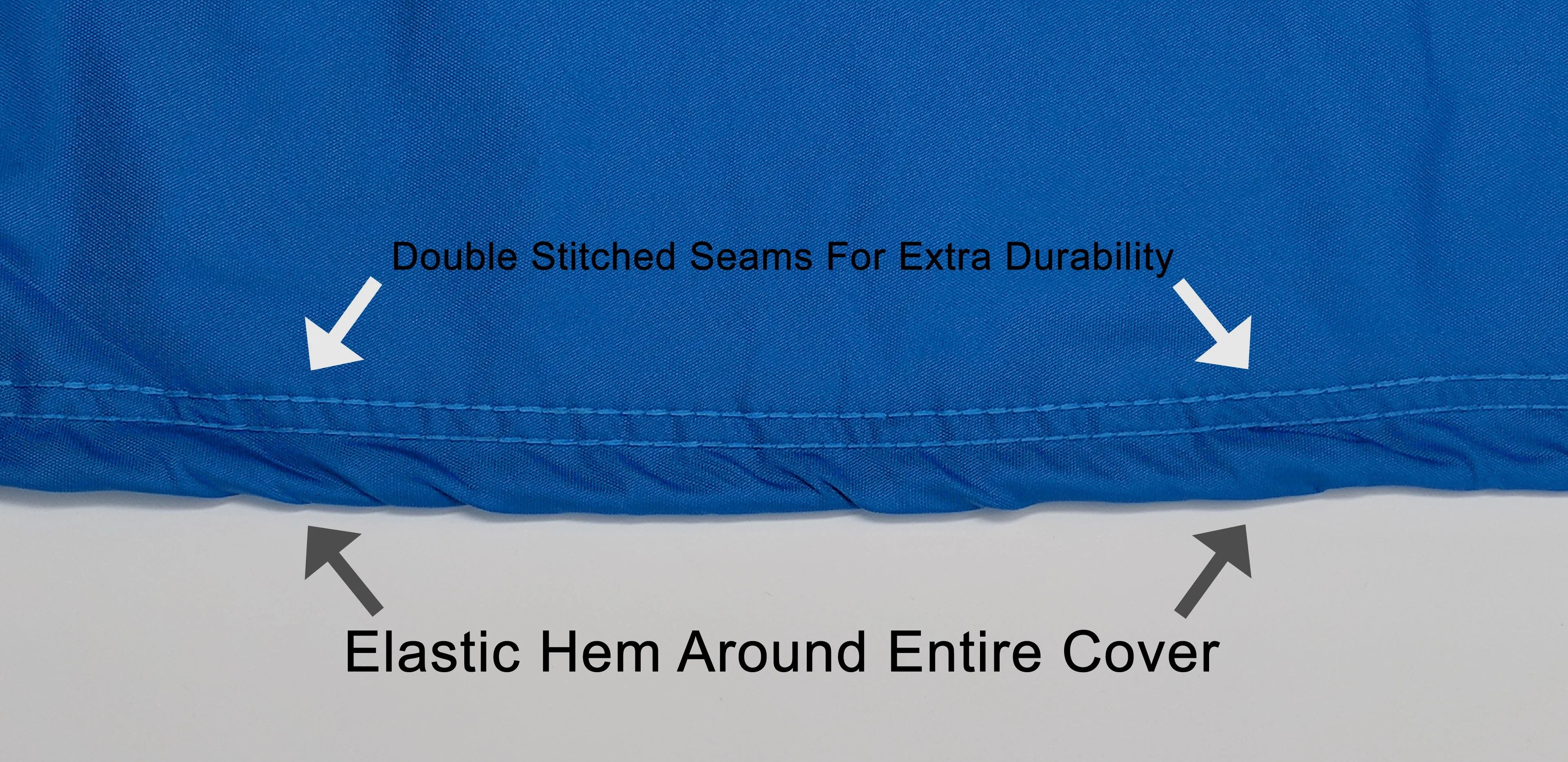 Blue / Black All Weather Trailerable Jet Ski Cover with Trailer Straps and Storage Bag V99344