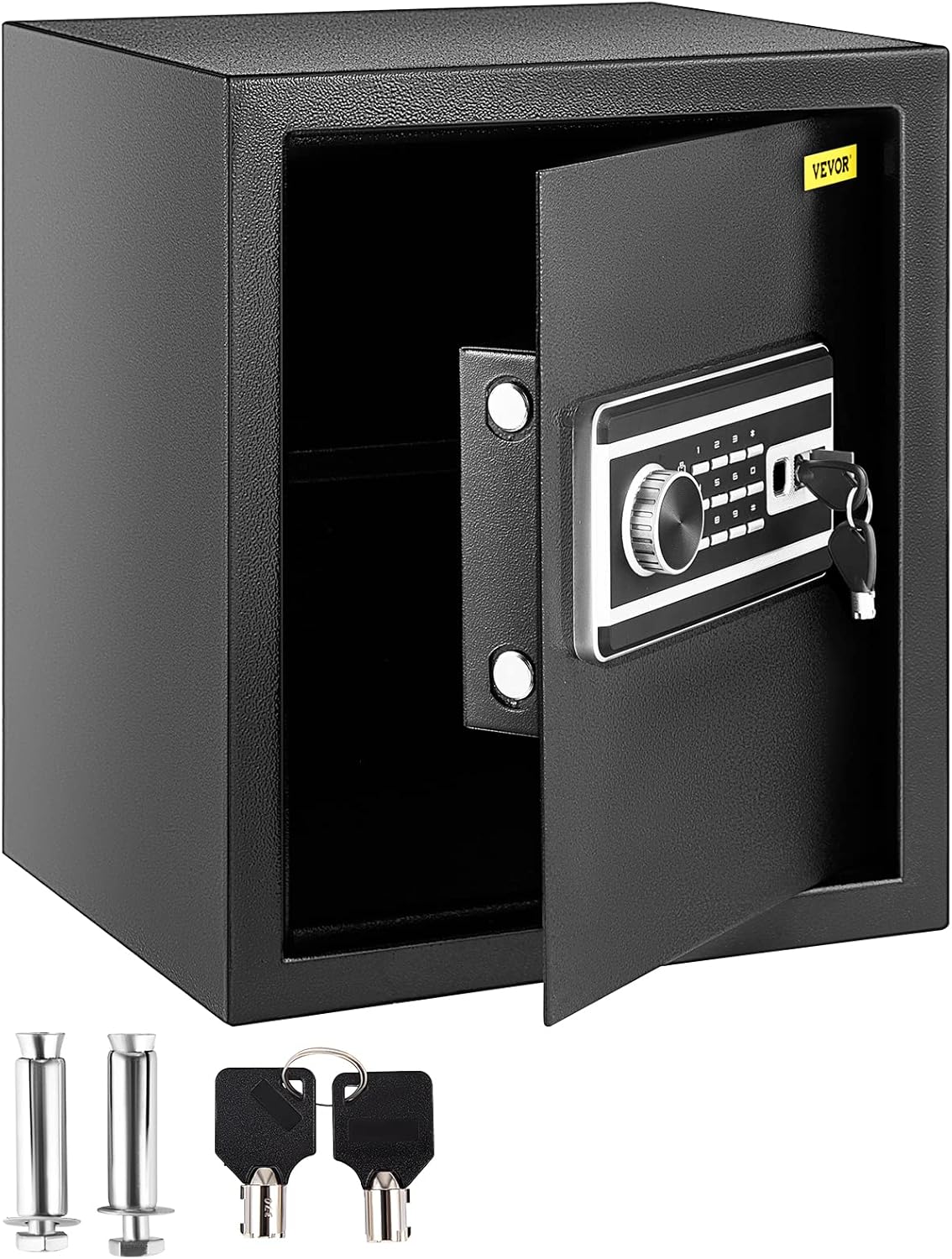 1.7 Cubic Feet Electronic Security Safe with Fingerprint Lock X227