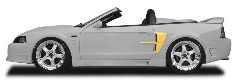 Paintable Side Scoops C2093