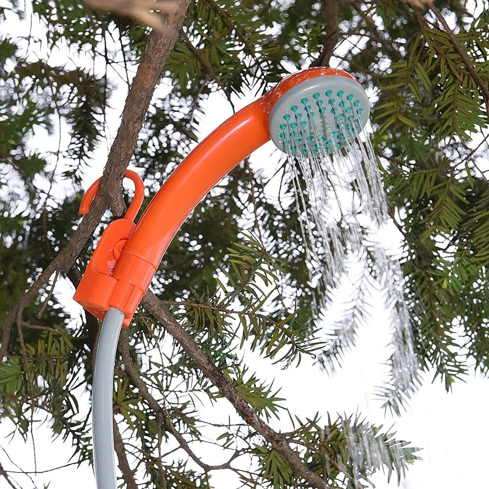 Portable Camping Shower with Rechargeable Shower Head V13104