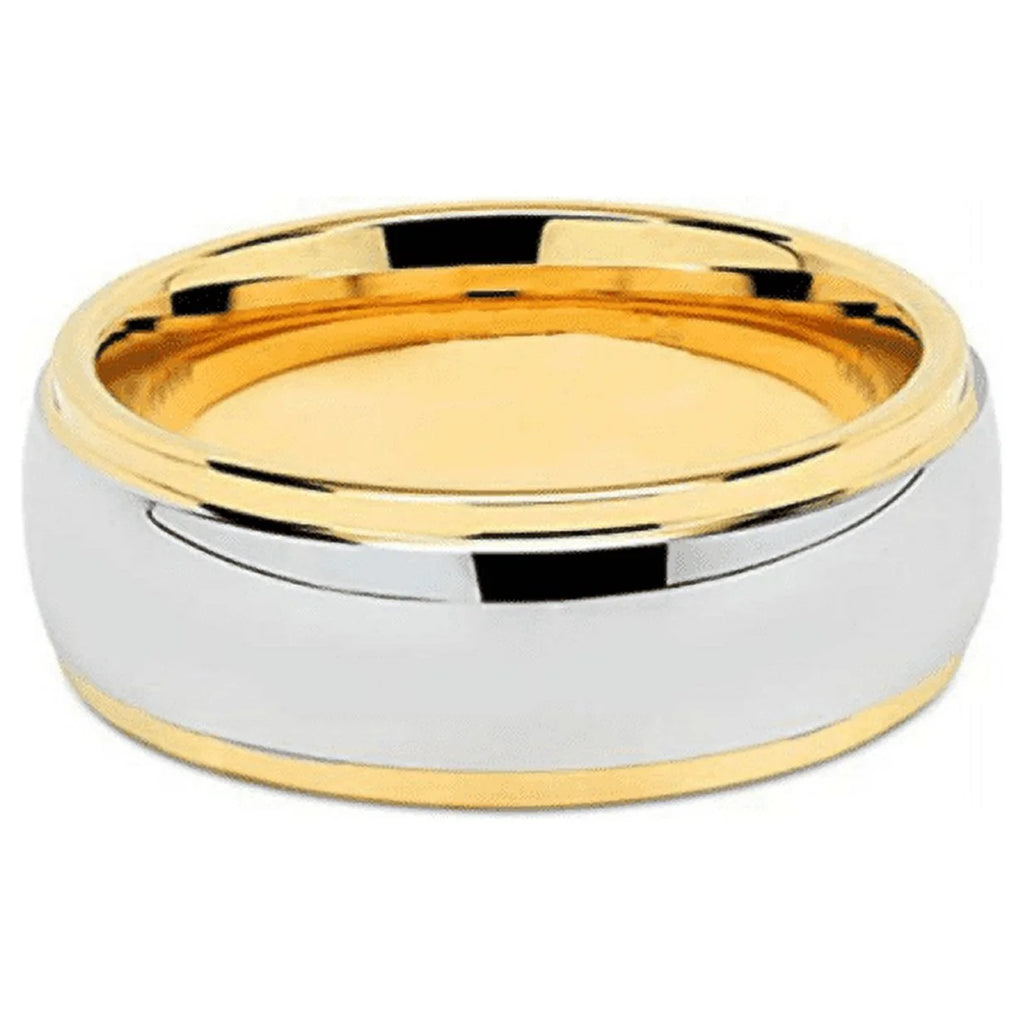 Gold Plated Mens Wedding Ring I68253