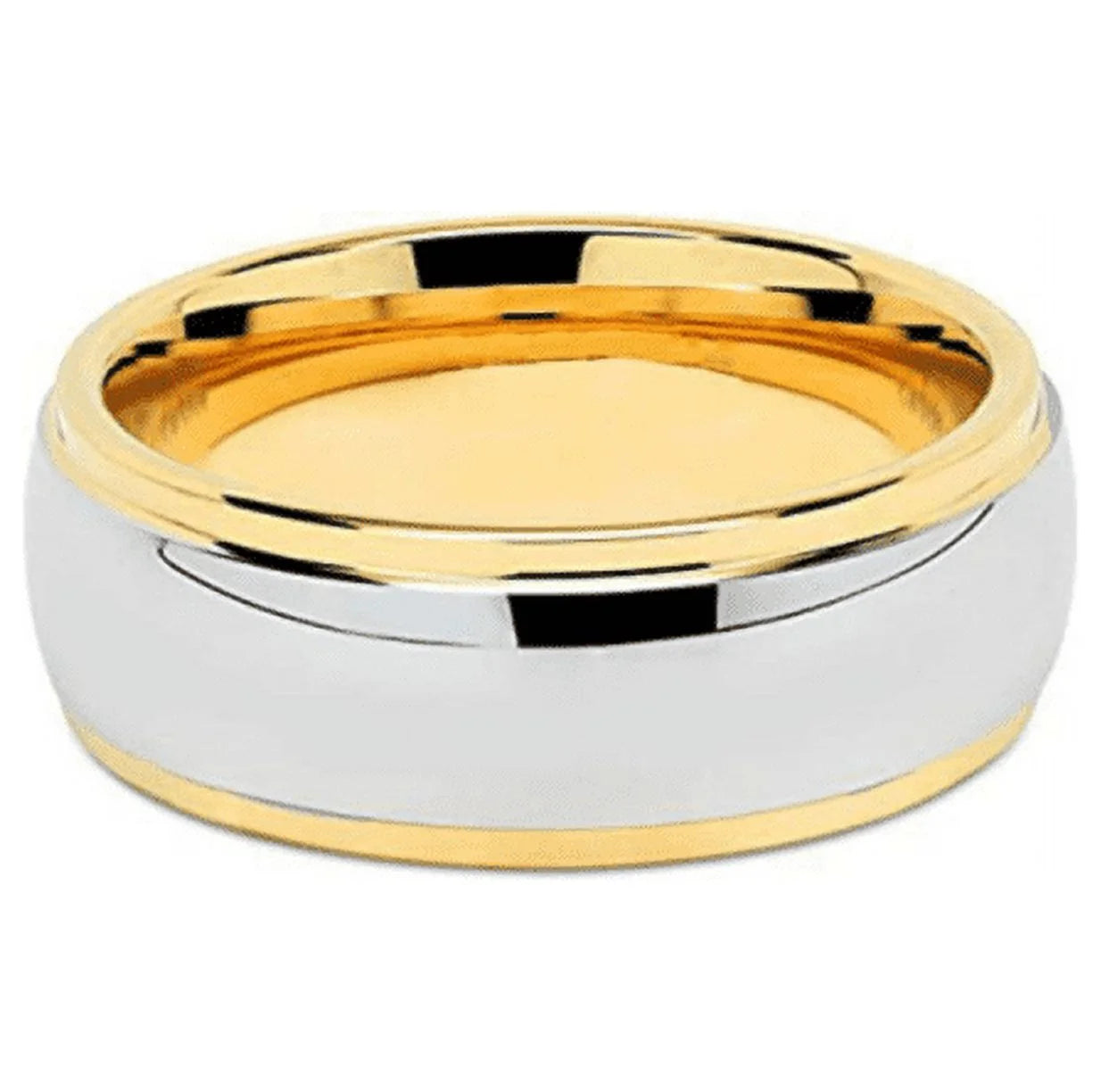 Gold Plated Mens Wedding Ring I68253