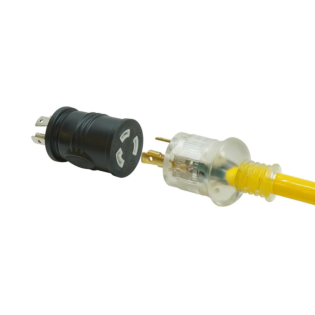25 Ft. 10/3 15A Generator Cord with Adapter V1447