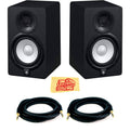 Powered Studio Monitor Bundle with Two Monitors and Cables O75653