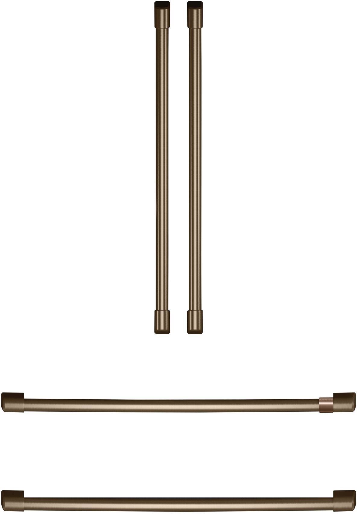 Brushed Bronze Refrigerator Handle Kit I17238