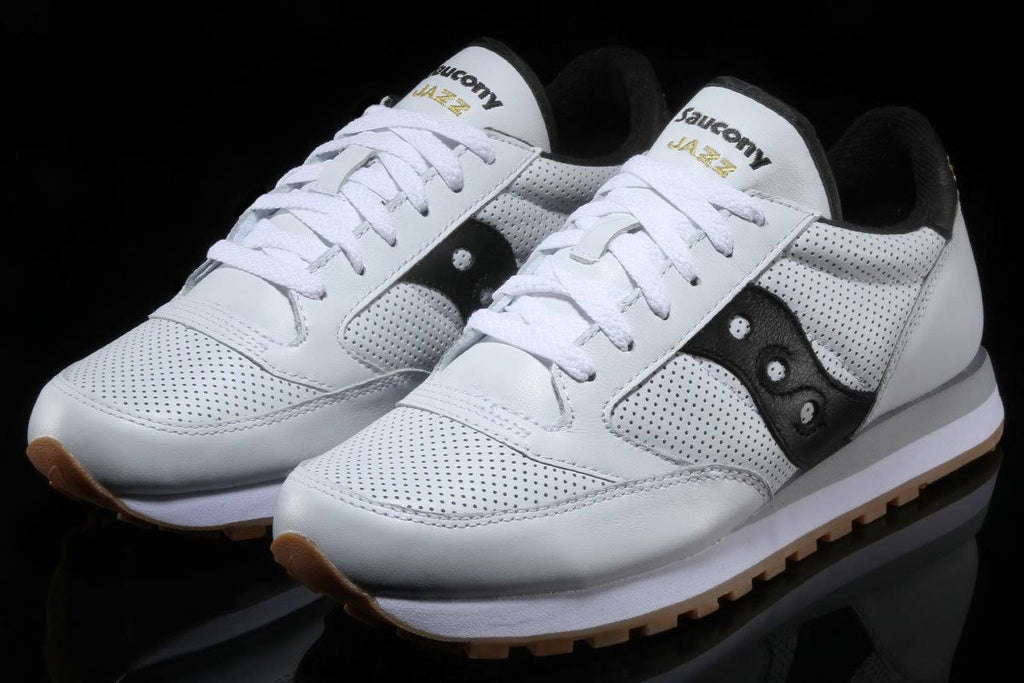 White Black Saucony Jazz Sneakers L40798