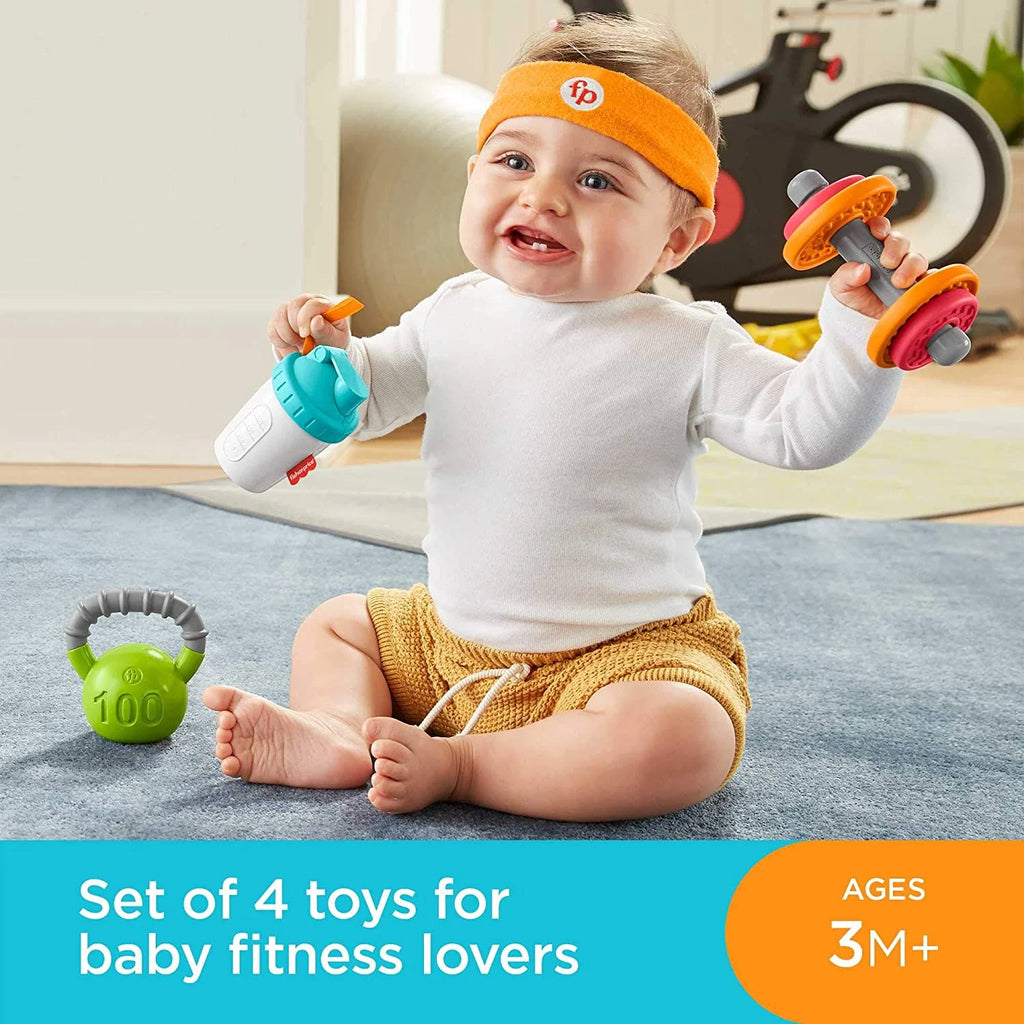 4 Piece Baby Teething & Rattle Toys Set N260