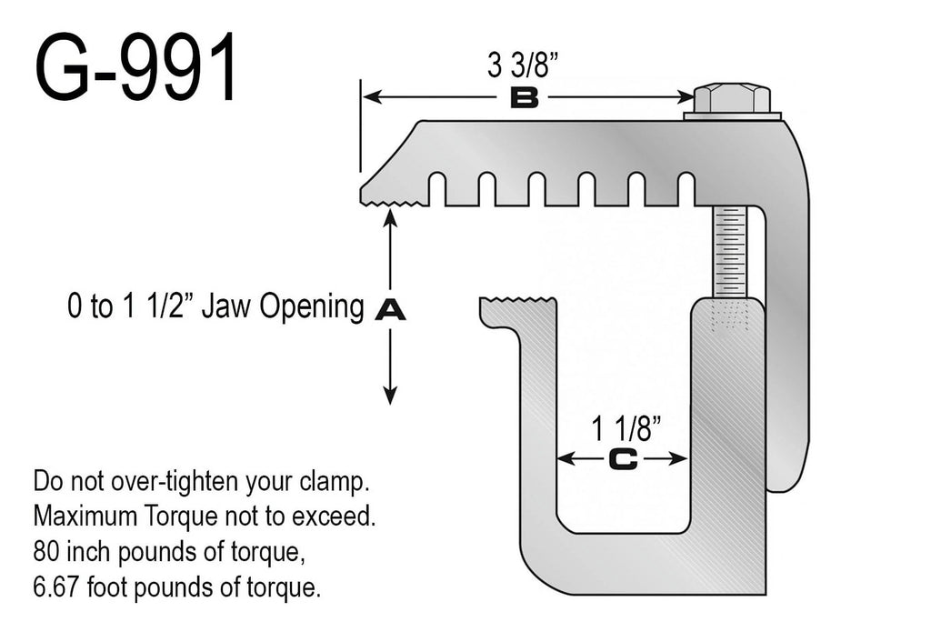 6 Pack of Clamps for Truck Cap V59787