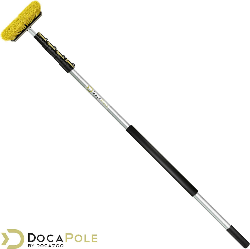 11 Inch Medium Bristle Deck Brush with Telescoping Pole S406958