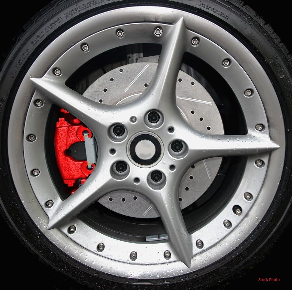 Red Coated Brake Calipers Brake Kit P67540