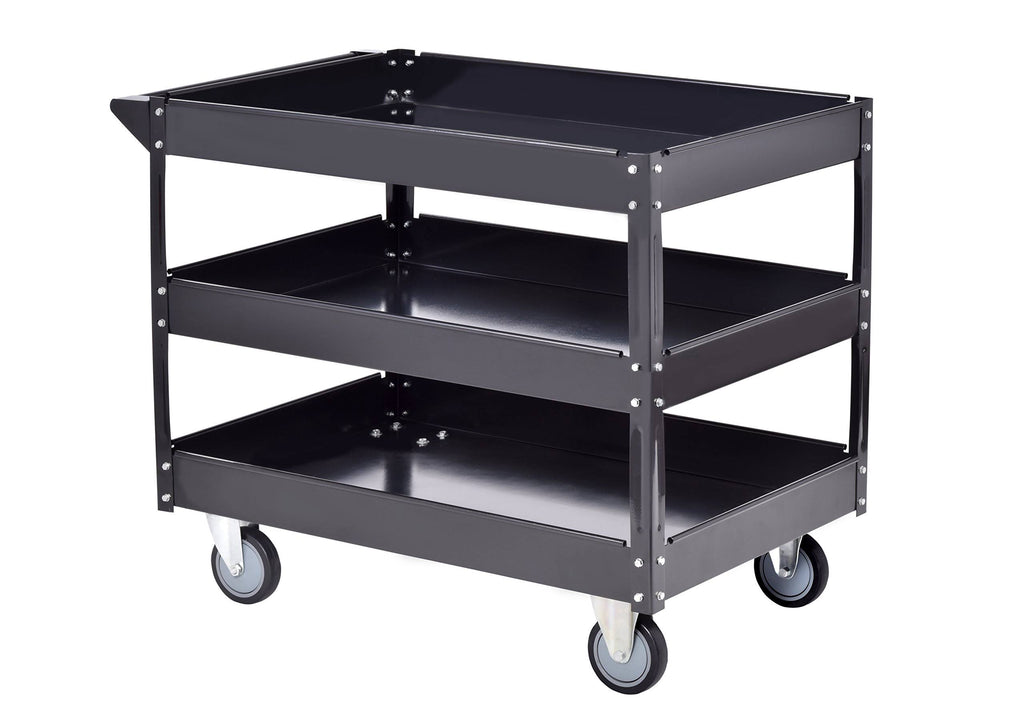 Steel Industrial Service Cart (Black) E4250