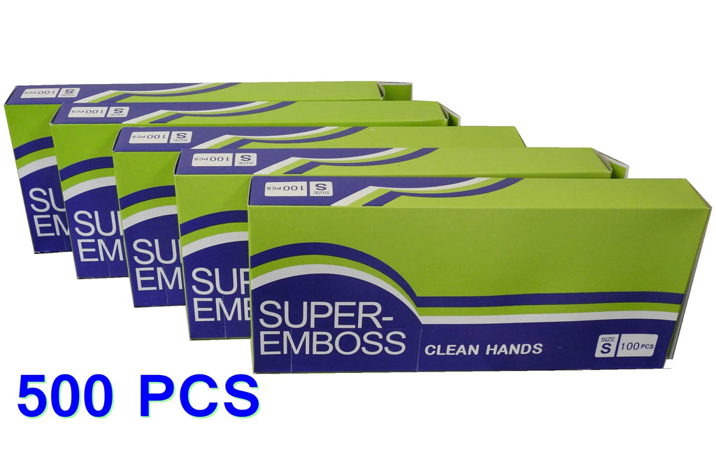 Non-Stick Disposable Food Service Gloves (5 Boxes = 500pc total) P1198