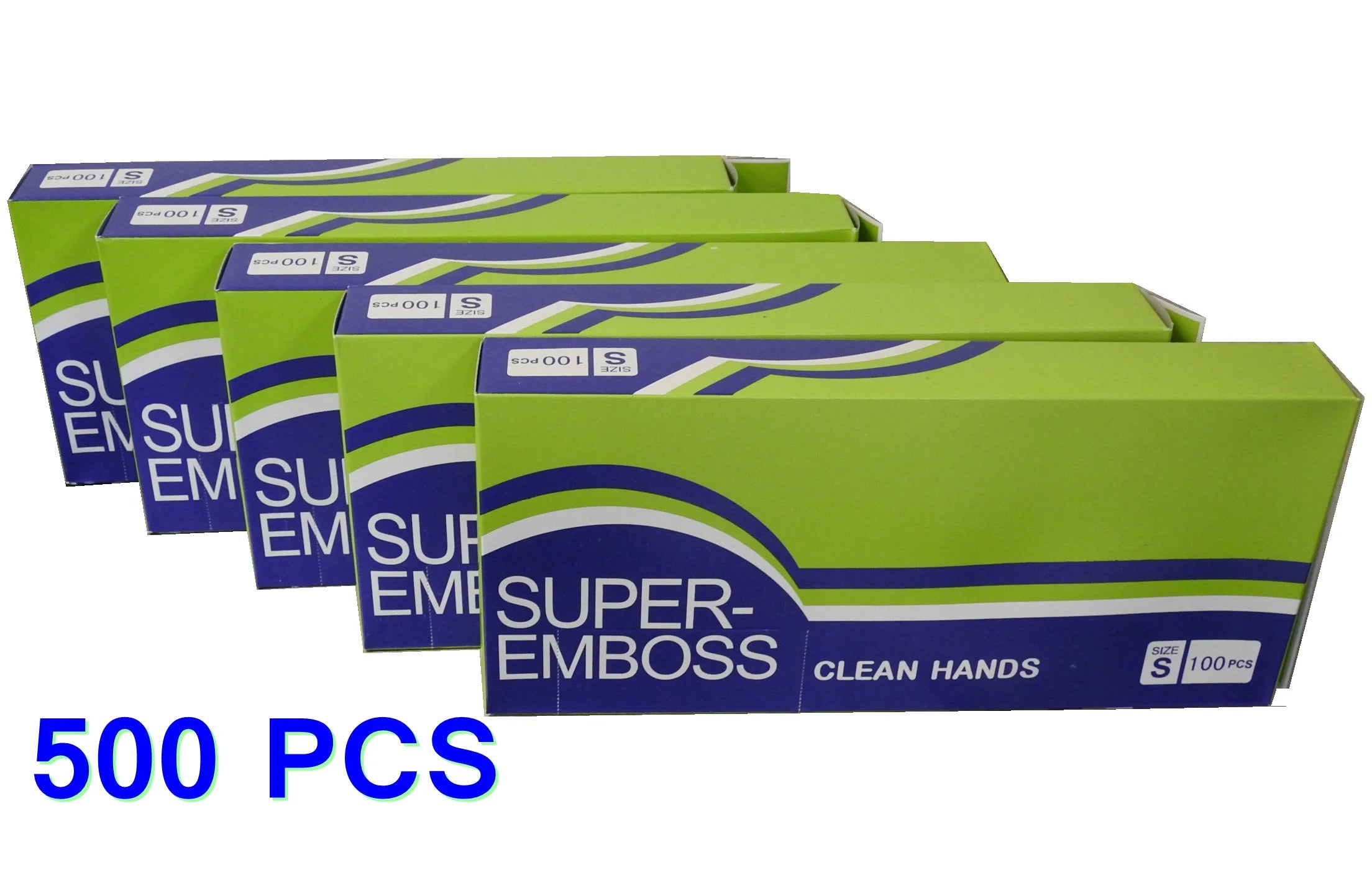 Non-Stick Disposable Food Service Gloves (5 Boxes = 500pc total) P1198
