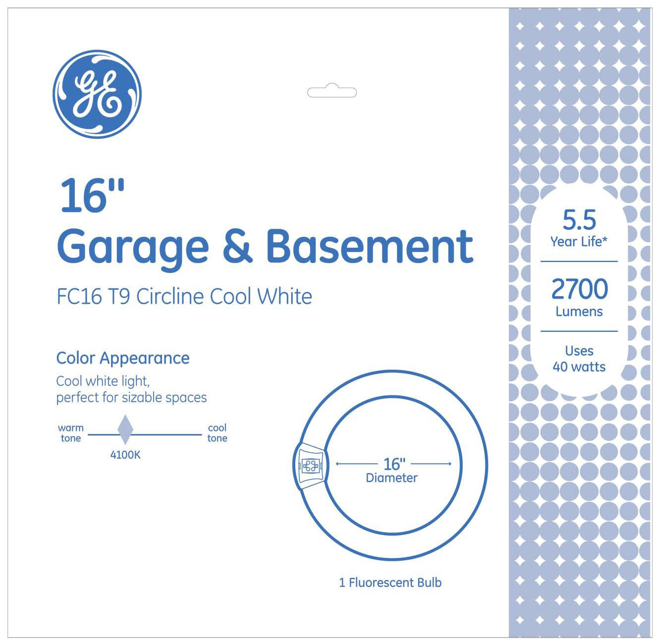 40-Watt 2700-Lumen T9 Circuline Fluorescent Lamp Cool White 12-Pack K867179