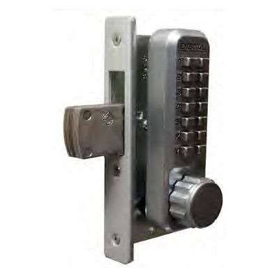 Mechanical Keyless Narrow Stile Deadbolt with Double Sided Combination I701