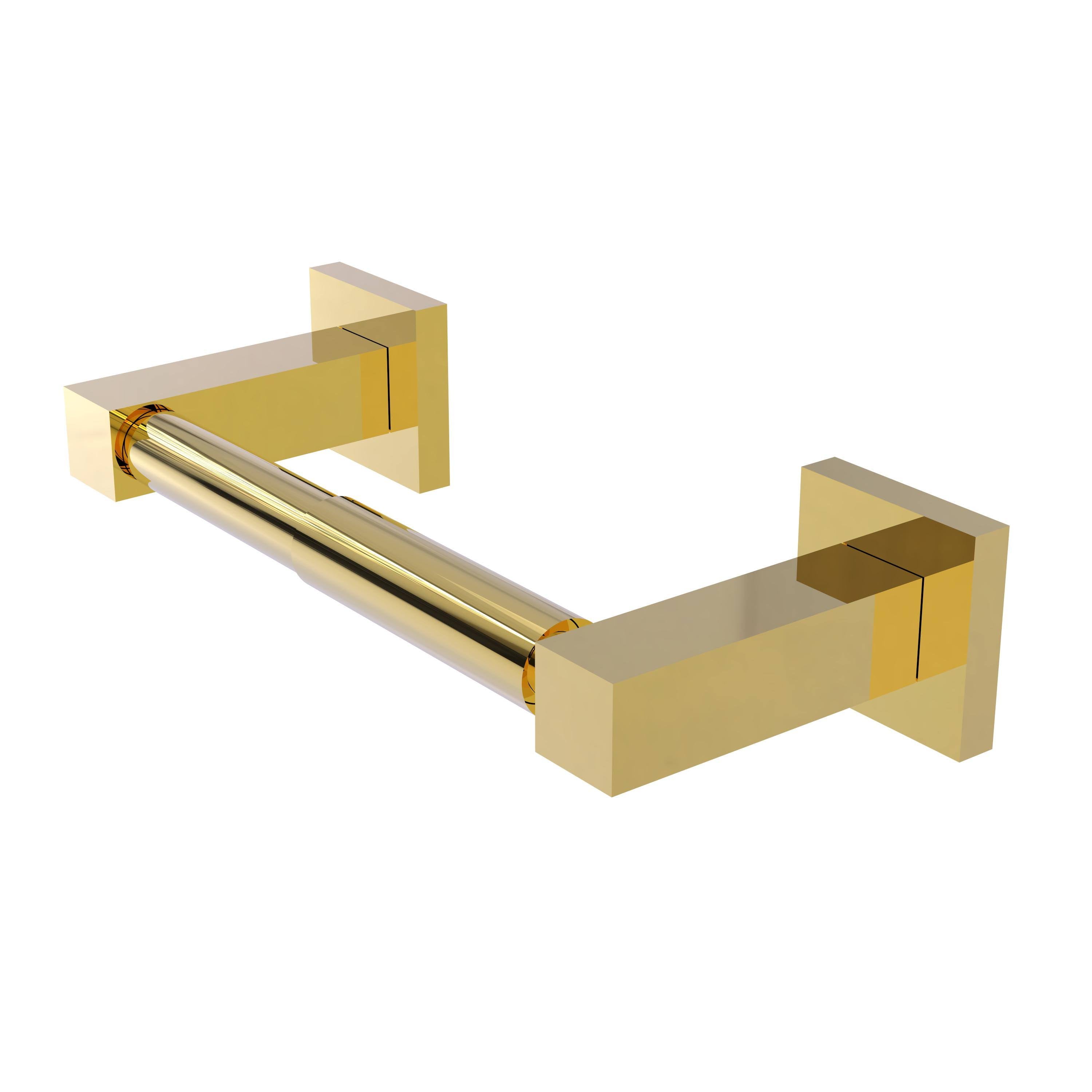 Polished Brass Two Post Toilet Tissue Holder W5125