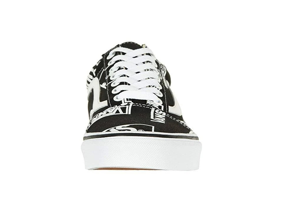 Black True White Vans Old Skool Shoes Q936658