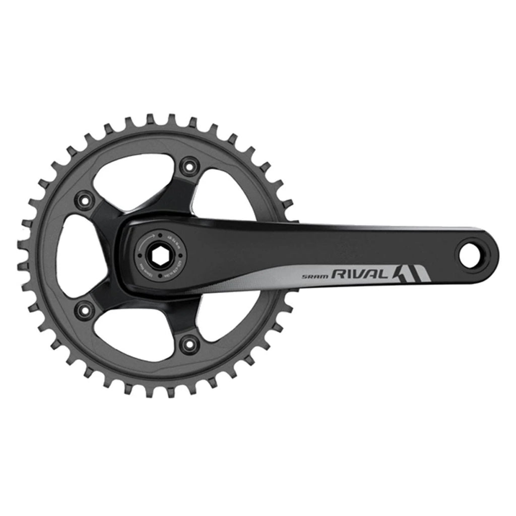 Black 175mm 50T Crankset F324447