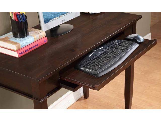 Tobacco Brown Home Office Desk P8265