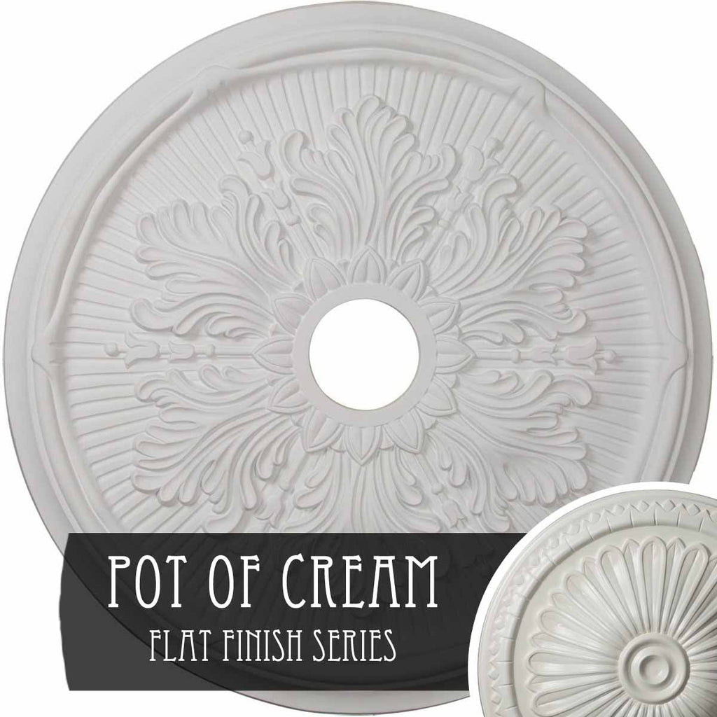 23 3/4x22OD x 3 5/8x22ID x 1 7/8x22P Ceiling Medallion C49001