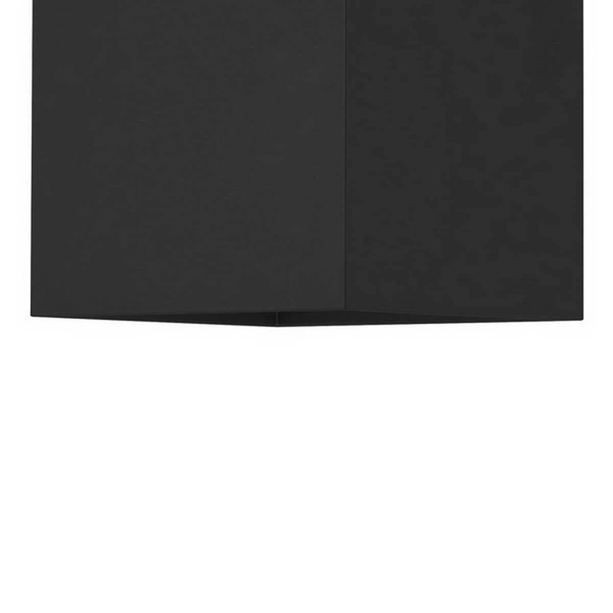 Black Square LED Wall Lantern R652