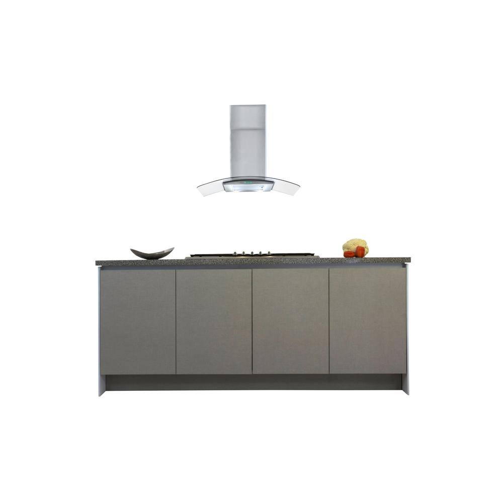 30 in. Wall Mount Decorative Range Hood in Stainless Steel U9160