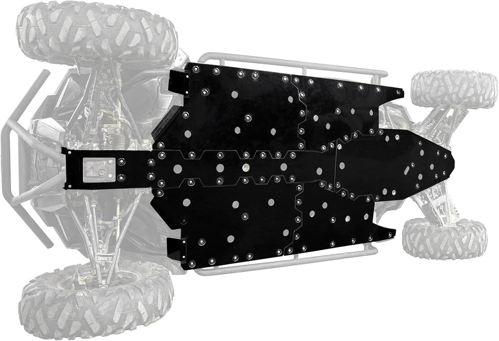Full Skid Plate for Polaris RZR S4 1000, 1/2" Thick ARMW Material F5709