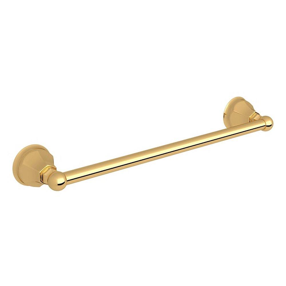 18x22 Single Towel Bar Inca Brass O16909