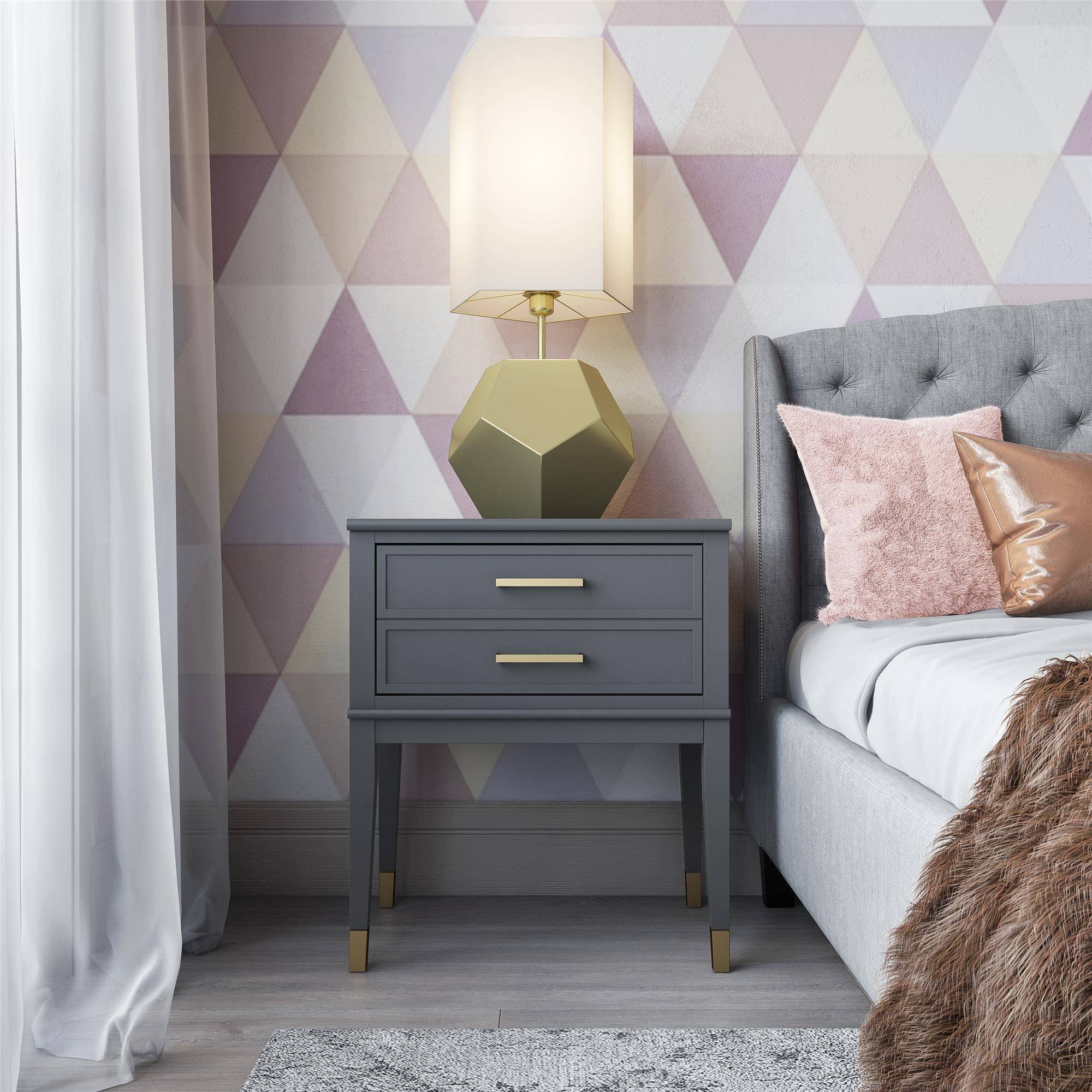 Gray End Table L829