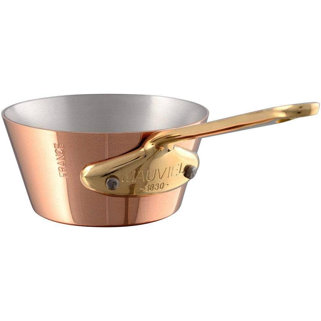 Copper Splayed Saute Pan, 0.4-Quart F9524