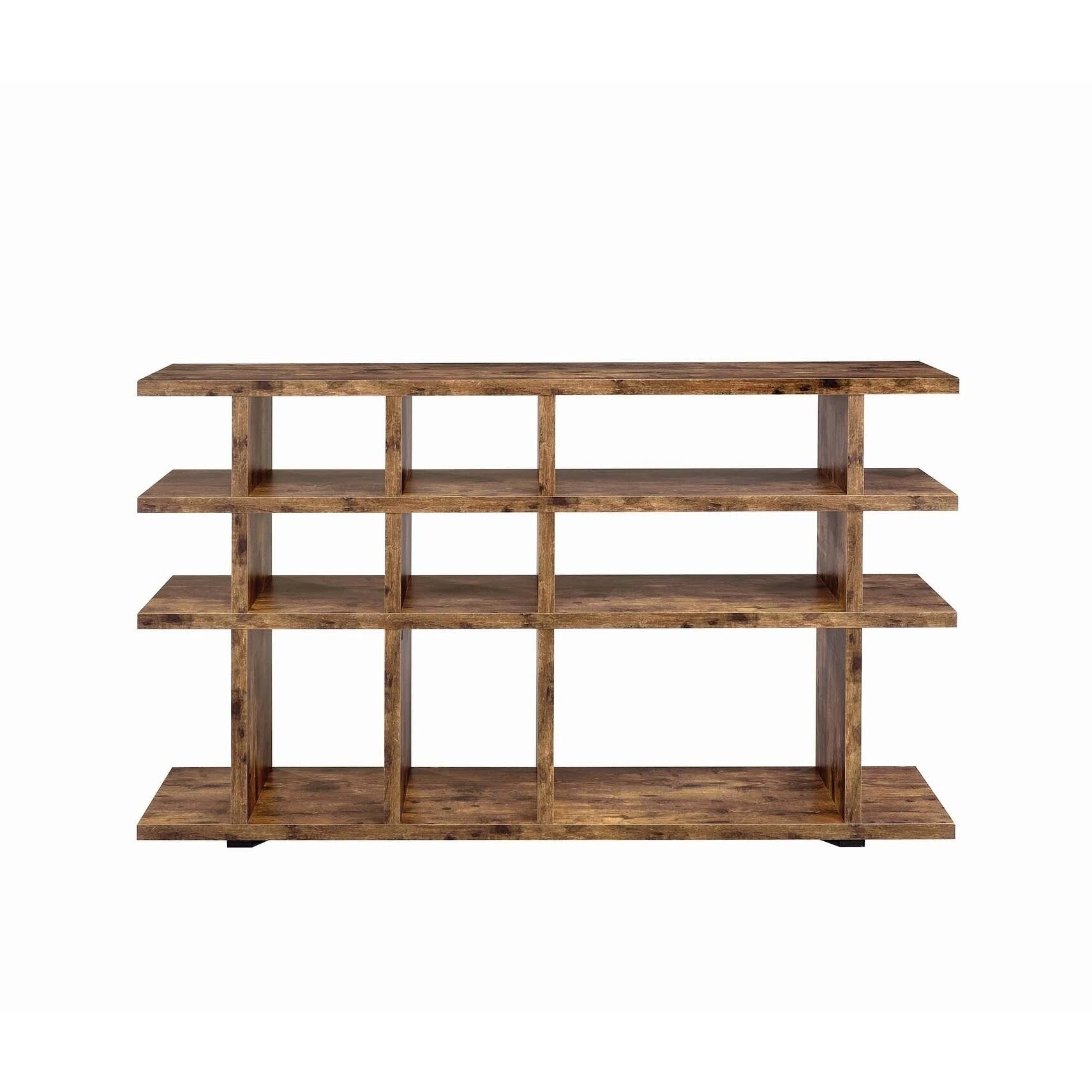 Antique Nutmeg 3 Tier Bookcase V88660