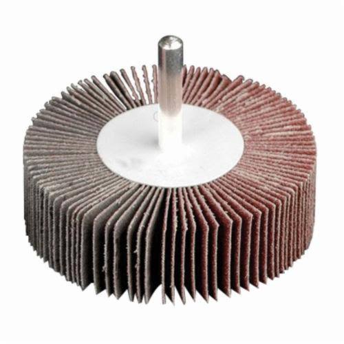 Fine Aluminum Oxide Coated Mounted Flap Wheel, 180 G L321