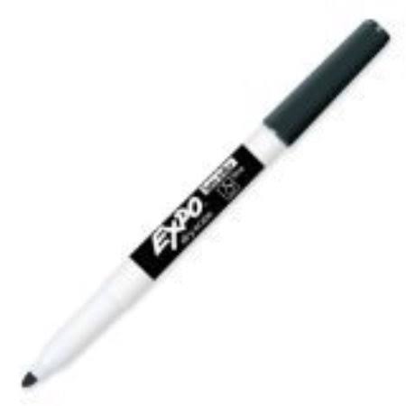 Low Odor Fine Tip Dry Erase Markers, Black, Case of 12 Dozen Z80226