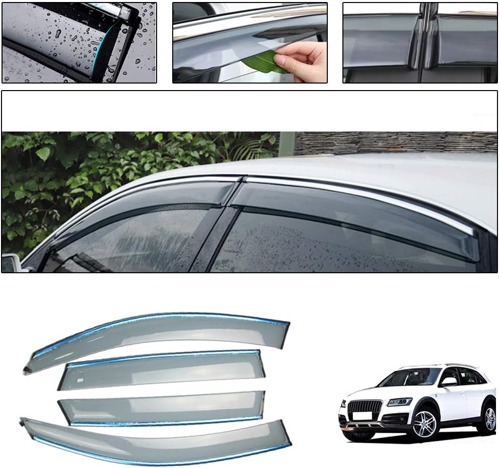 Smoke Side Window Deflectors 4PCS M147062