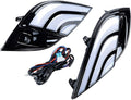 1 Pair LED DRL Daytime Running Lamp with Turn Signal Fog Light P49816