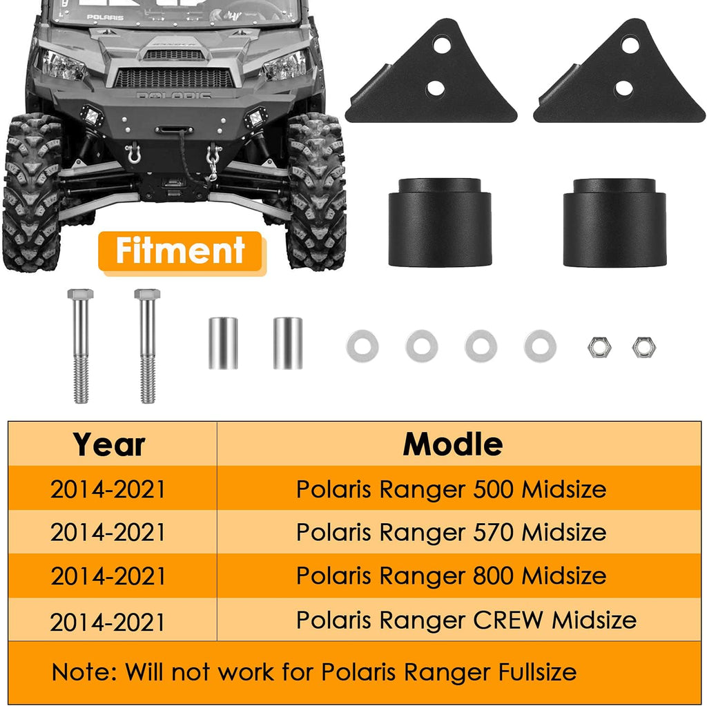 2.5'' Lift Kit UTV Front & Rear Suspension Pack of 2 T4122