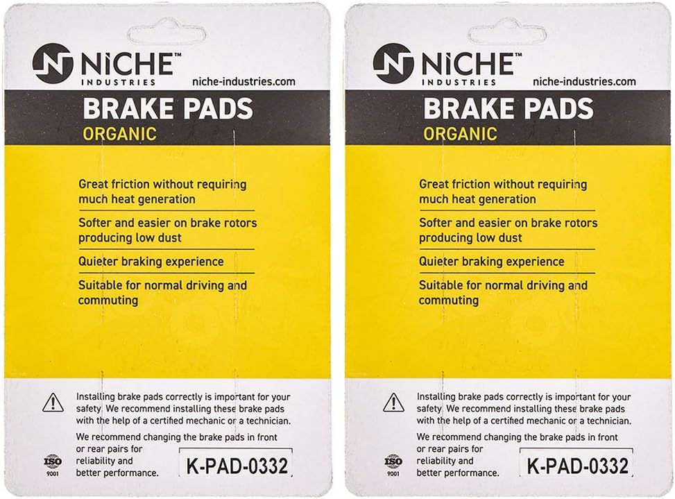 Organic Brake Pad Set Pack of 2 M143493