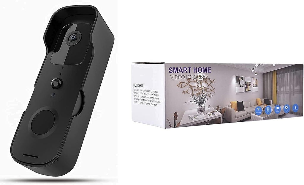 Wireless Video Doorbell Camera with Chime and Batteries L805061