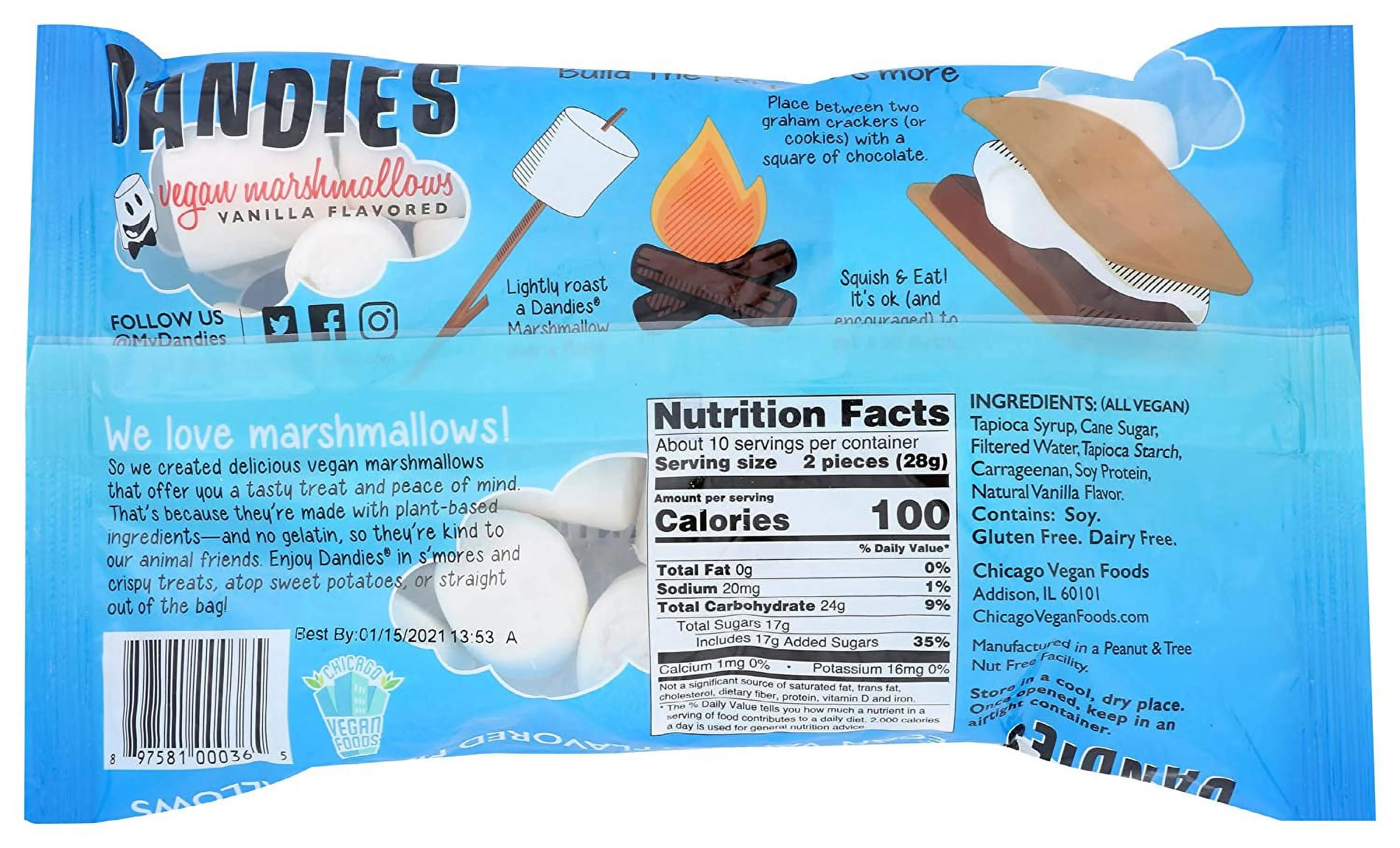Vegan Marshmallows 10 oz. (Pack of 3) W176243