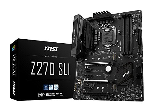 Intel Z270 DDR4 HDMI USB 3 SLI ATX Motherboard Z735075