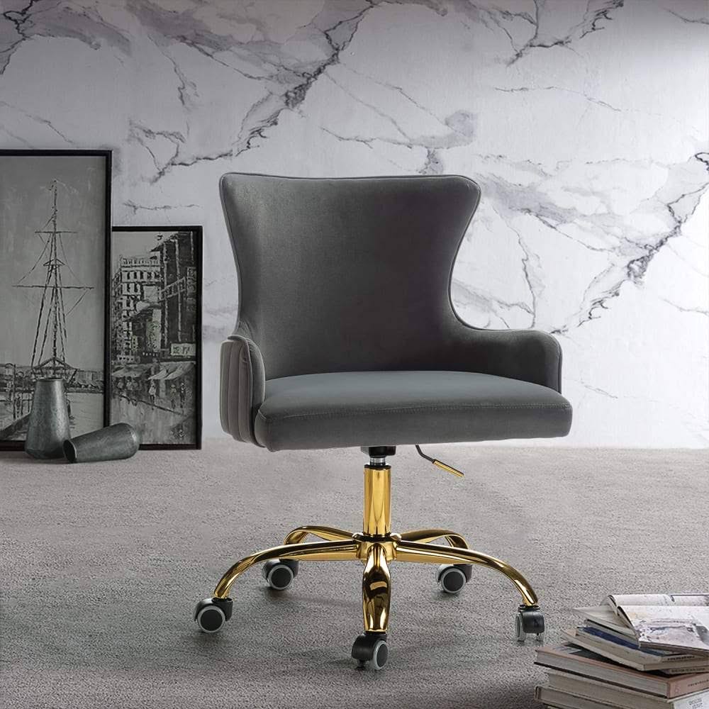 Grey Swivel Task Chair Q825