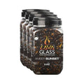 Mini LavaGlass Amber Sunset 4-Pack V193970