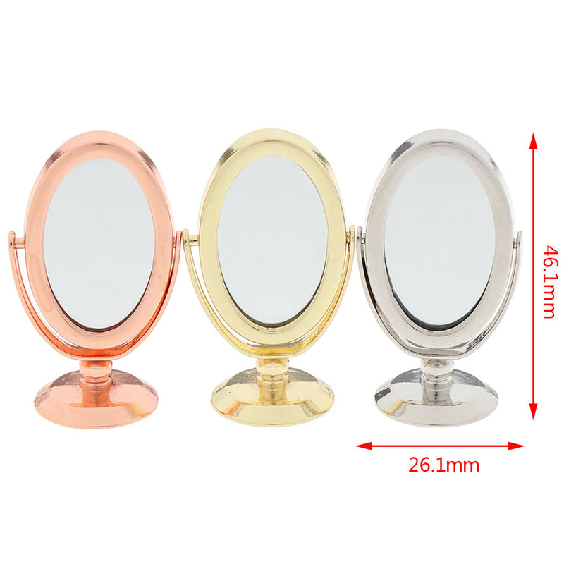 1/12 Dollhouse Miniature Metal Mirror T5202